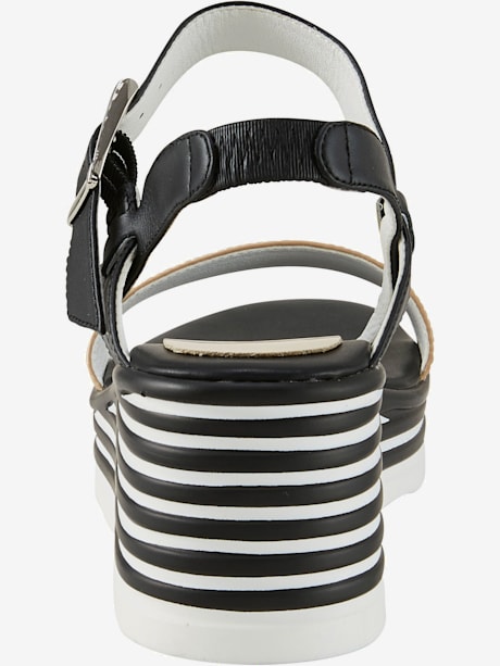 Sandales cuir vachette véritable
