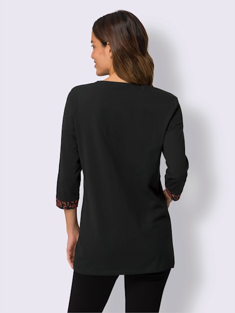 T-shirt long coupe longue tendance