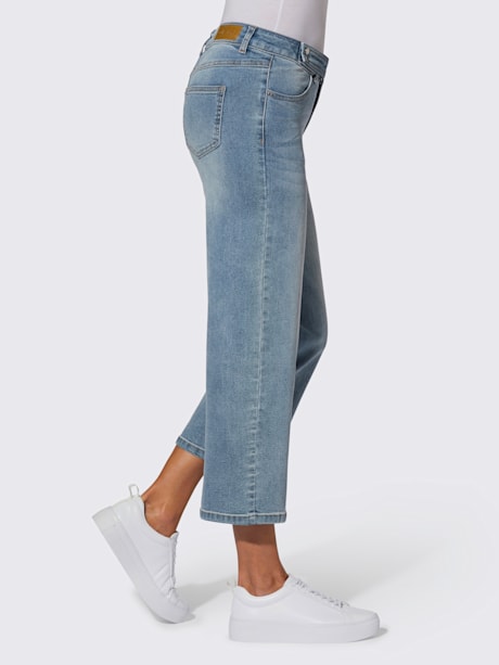 Jupe-culotte en jean qualité coton
