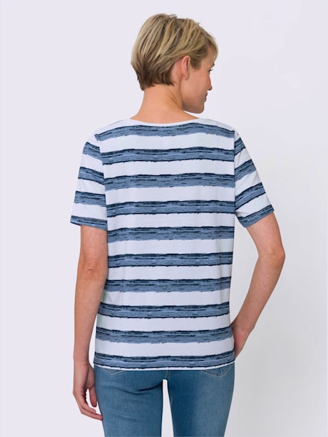 T-shirt à encolure ronde différents motifs