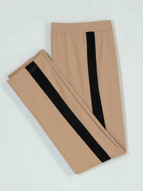 Pantalon en jersey ceinture élastique confortable