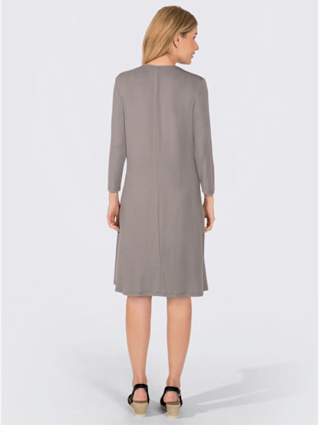Robe en jersey aspect 2 en 1 tendance