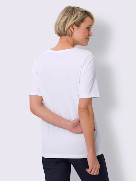 T-shirt à manches courtes motif imprimé
