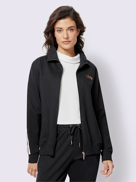Veste matière sweat
