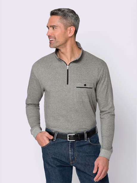 Polo col à revers élégant