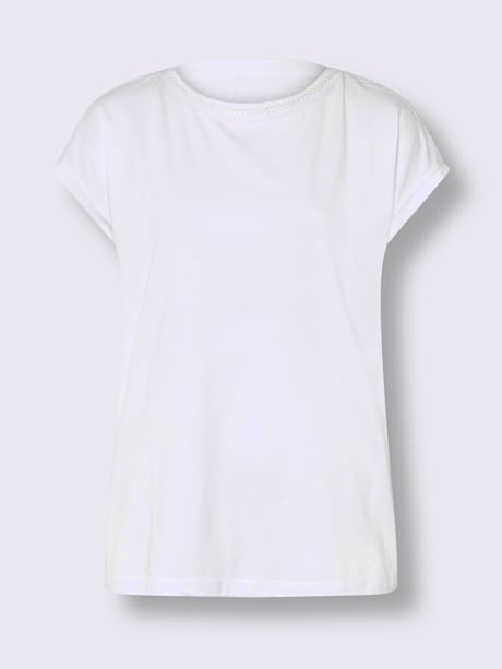 T-shirt de loisirs encolure en u féminine