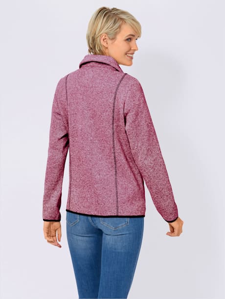 Veste polaire tricot polaire gratté et doux à l'intérieur