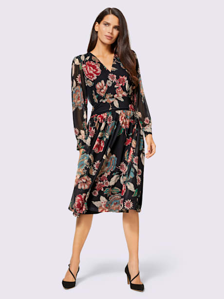 Robe imprimée qualité mesh légère