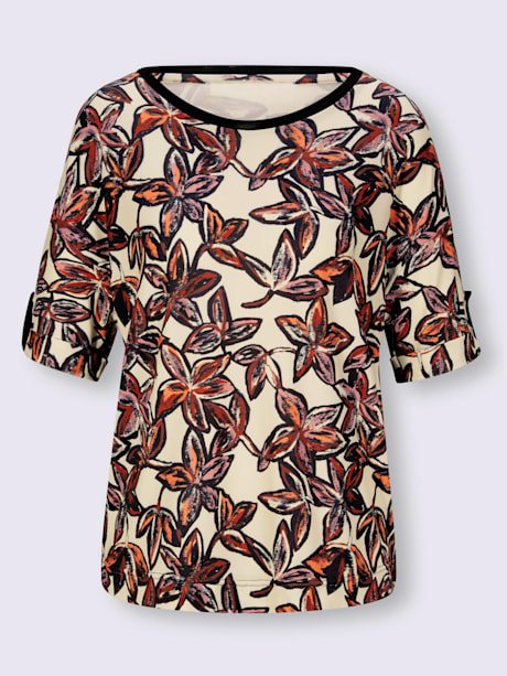 T-shirt imprimé élasthanne