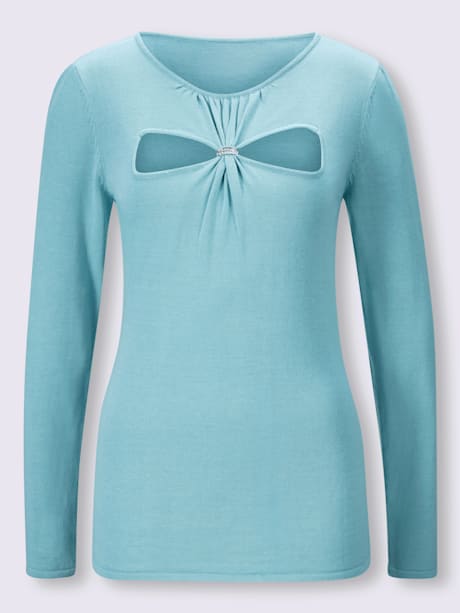 Pull mélange doux de viscose et de coton