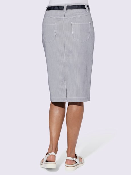 Jupe tissée ceinture incluse