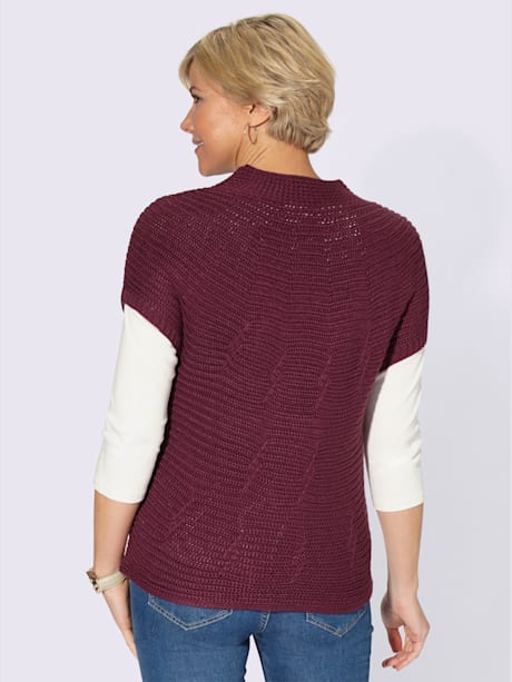 Gilet en tricot coupe tendance