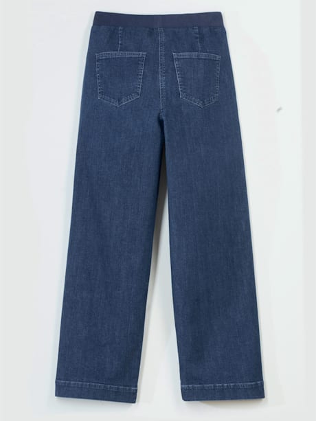 Jupe-culotte en jean 96% coton