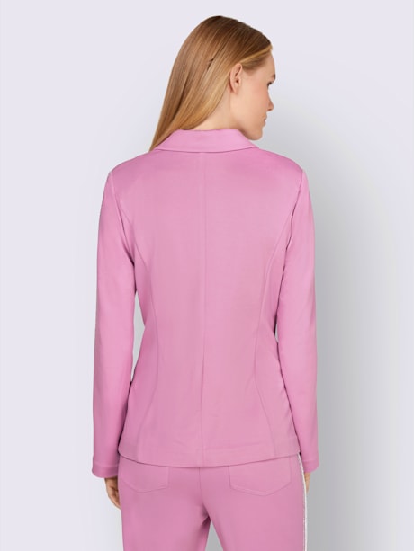 Blazer qualité jersey extensible, souple et confortable