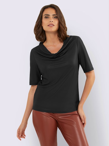 T-shirt col bénitier