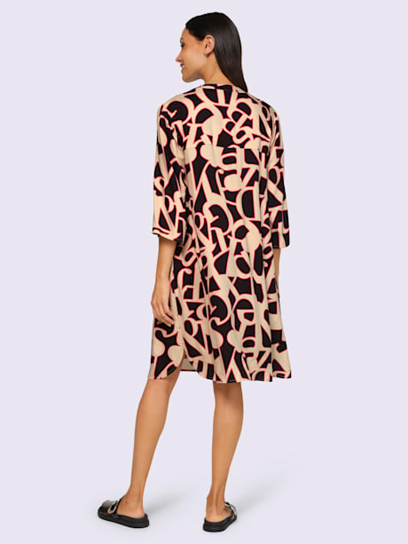 Robe imprimée pure viscose