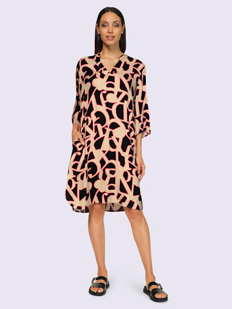 Robe imprimée pure viscose