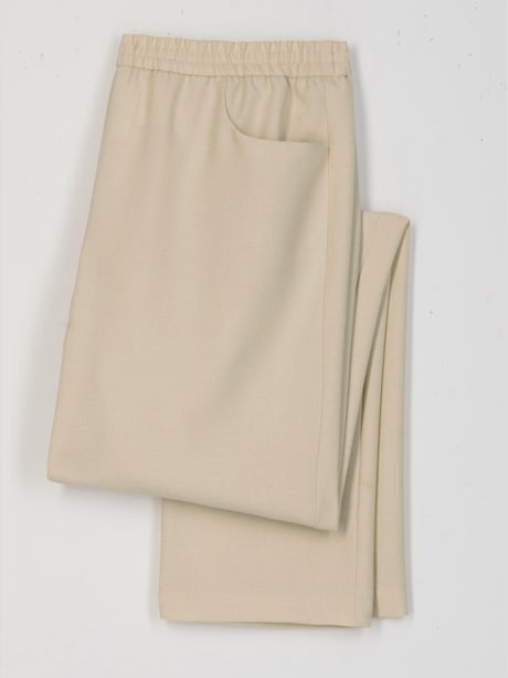 Pantalon imitation lin