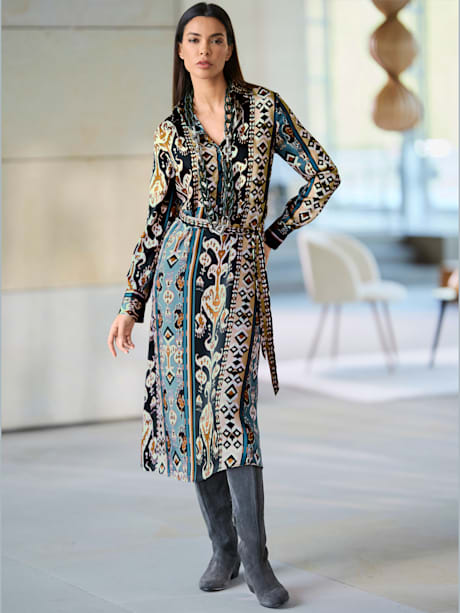 Robe imprimée superbe motif