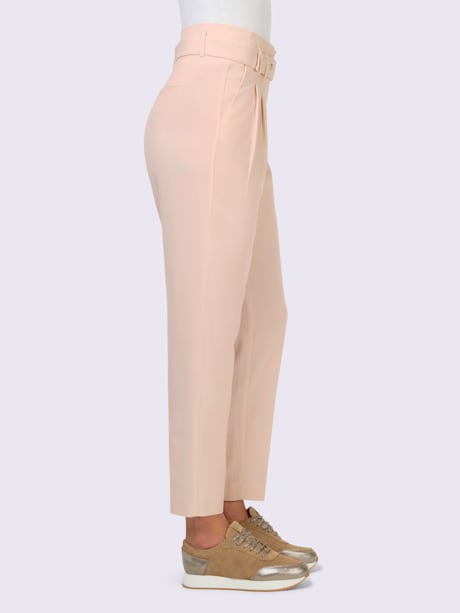 Pantalon ceinture montée