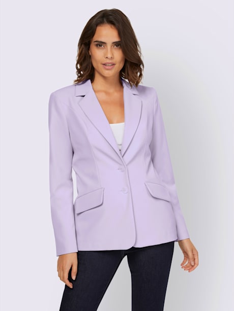 Blazer coutures princesse structurantes
