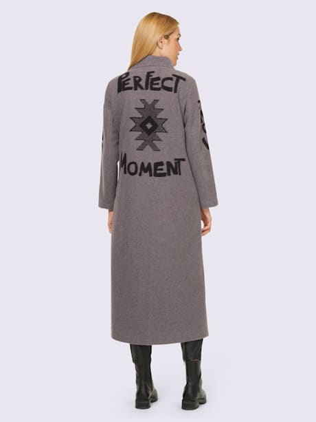 Manteau look extravagant