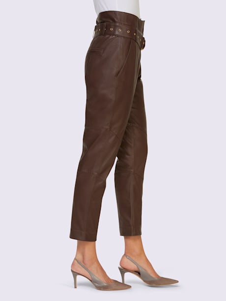 Pantalon en cuir superbe article