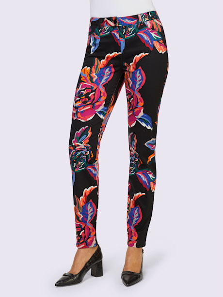 Pantalon imprimé qualité coton doux sur la peau