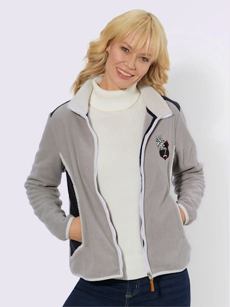 Veste polaire traitement contre les bouloches