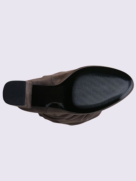 Bottes cuir velours très doux