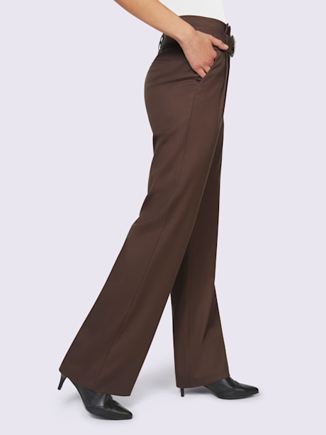 Pantalon qualité flanelle confortable à porter