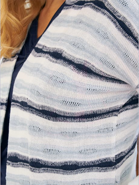 Veste en tricot 20% lin