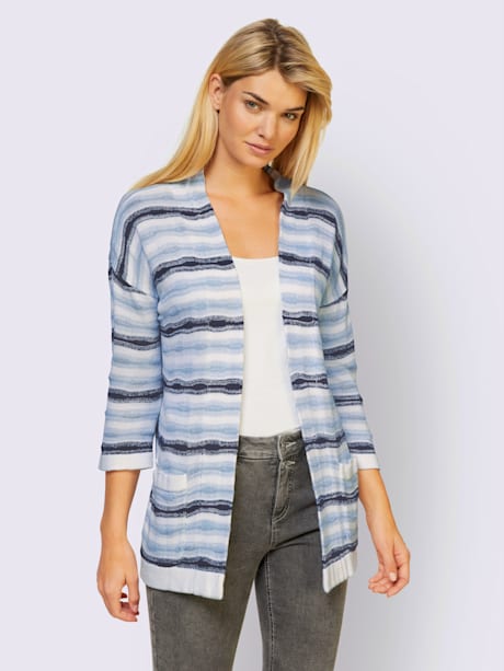 Veste en tricot 20% lin