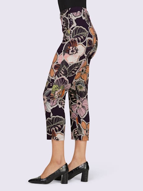 Pantalon imprimé qualité tissée