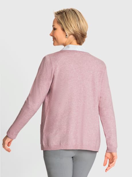 Veste en tricot avec viscose