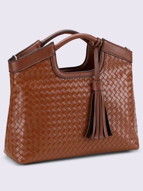 Sac aspect tressé élégant