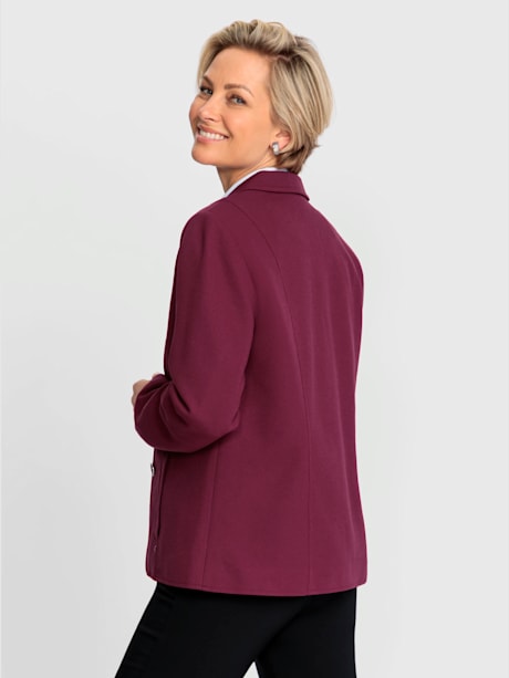 Blazer qualité structurée facile d'entretien