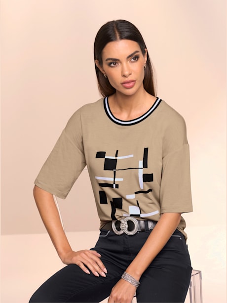 T-shirt à encolure ronde