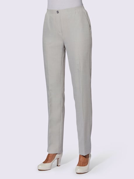 Pantalon imitation lin