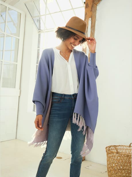 Veste en tricot 50% viscose