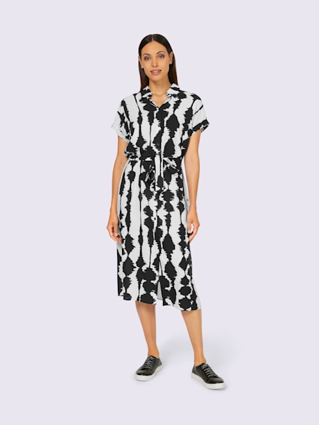 Robe imprimée motif abstrait