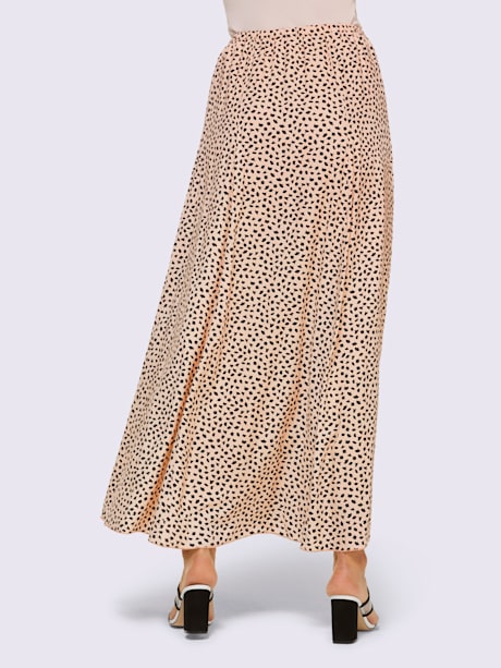 Jupe imprimée qualité tissée