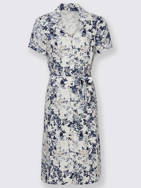 Robe d'été ceinture à nouer