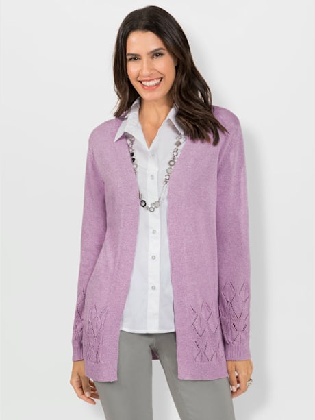 Veste en tricot 55% coton
