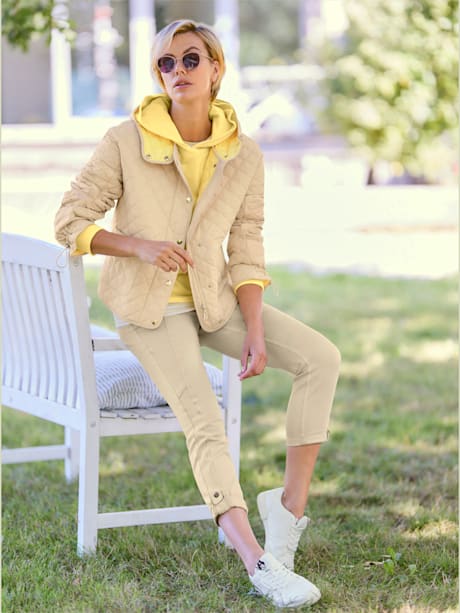 Veste piquage en losanges