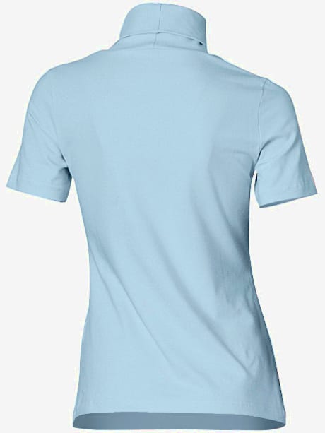 T-shirt col roulé basique facile à associer avec joli col roulé