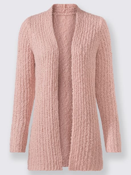 Veste en tricot moelleux