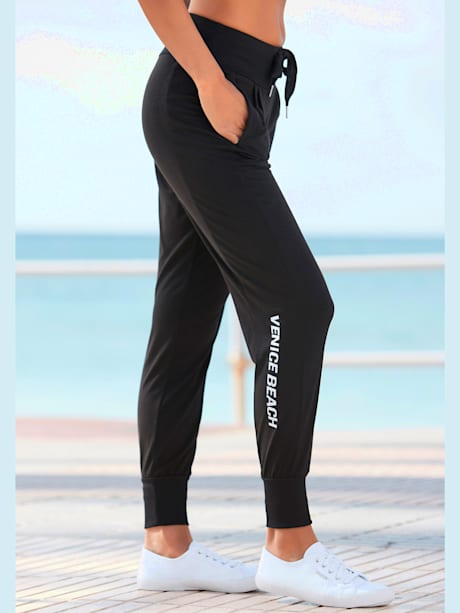 Pantalon molletonné ceinture élastique confortable
