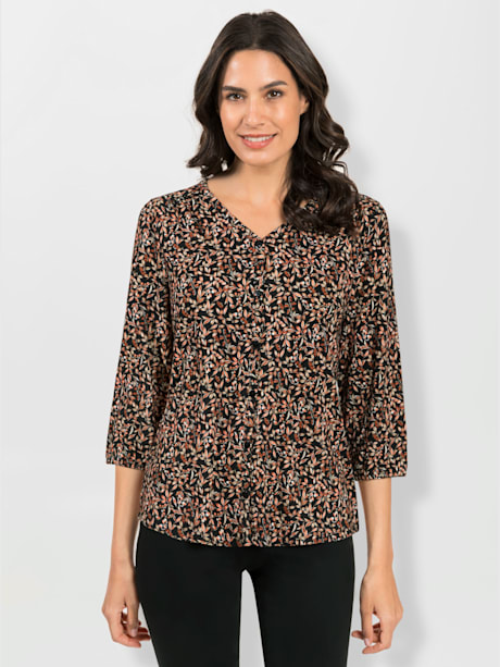 T-shirt imprimé viscose