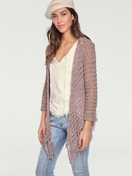 Veste en tricot look décontracté tendance
